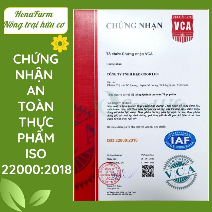 Hena Ngũ Cốc Tăng Cân Cao Cấp - Hình ảnh 2