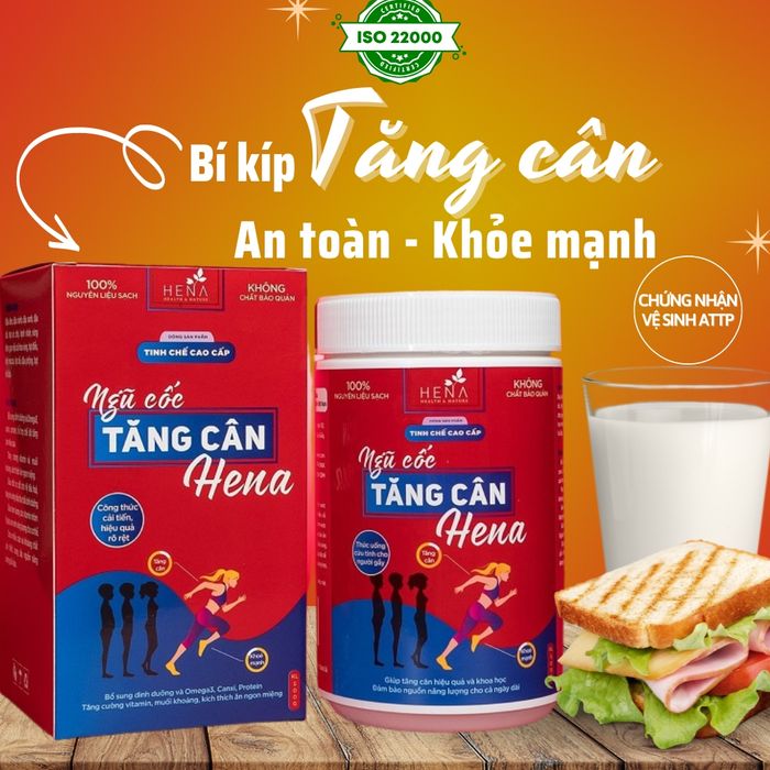 Hena Ngũ Cốc Tăng Cân Cao Cấp - Hình ảnh 1