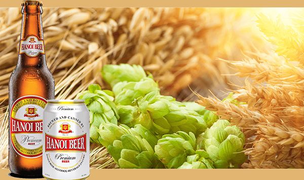 Bia Hà Nội Premium chai hình 2