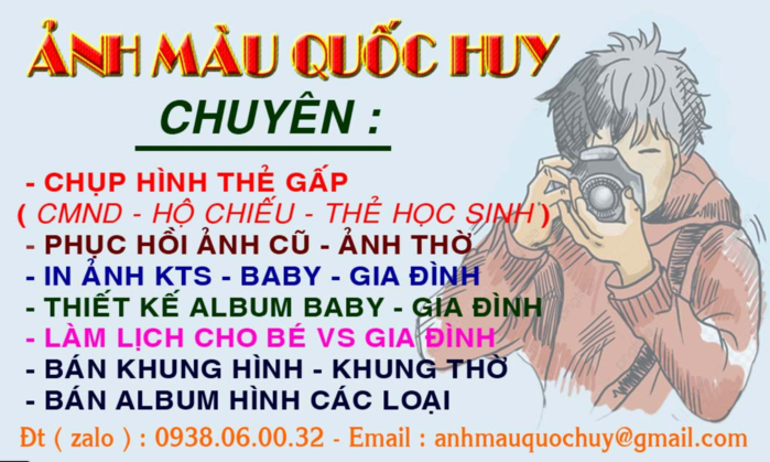Tiệm Ảnh Màu Quốc Huy - Ảnh 1