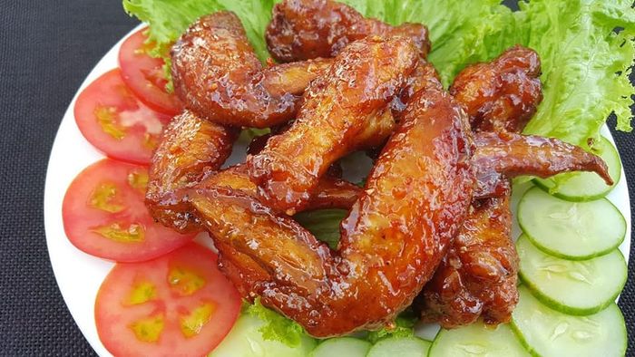 Món ăn tại quán được trình bày rất bắt mắt