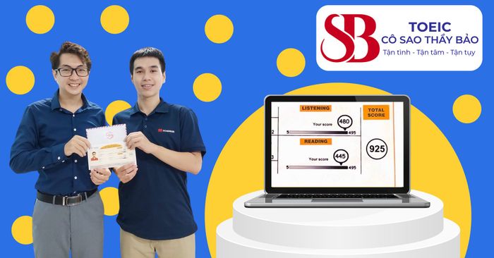 Hình ảnh TOEIC Cô Sao Thầy Bảo 1