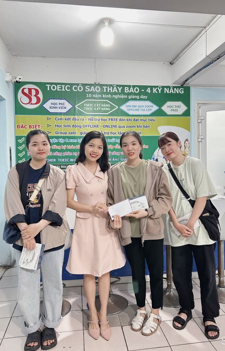 TOEIC Cô Sao Thầy Bảo hình ảnh 1