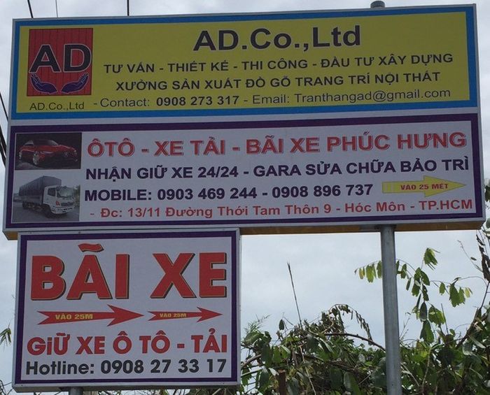 Hình ảnh Bãi Đỗ Xe Phúc Hưng Hóc Môn