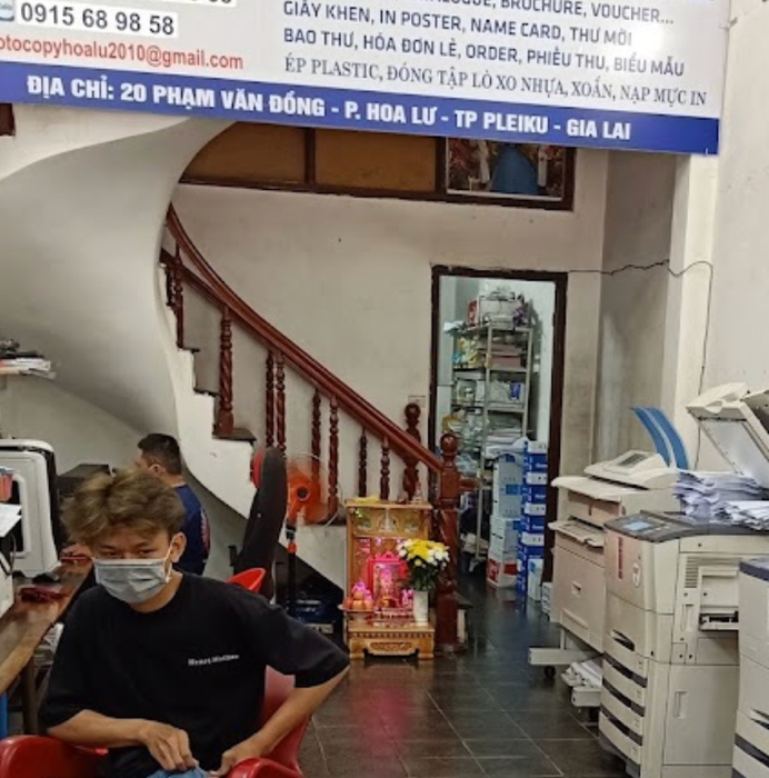 Hình ảnh Tiệm Photocopy - In Ấn - Văn Phòng Phẩm Hoa Lư 1