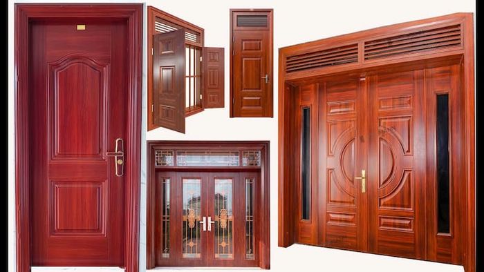 Hình ảnh cửa thép vân gỗ Dasdoor 2