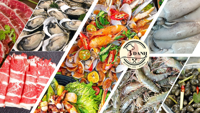Buffet Lẩu - Nướng - Hải sản 3 Danh - Hình ảnh 2
