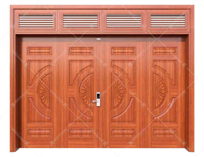 Hình ảnh cửa thép vân gỗ Koffmann 2