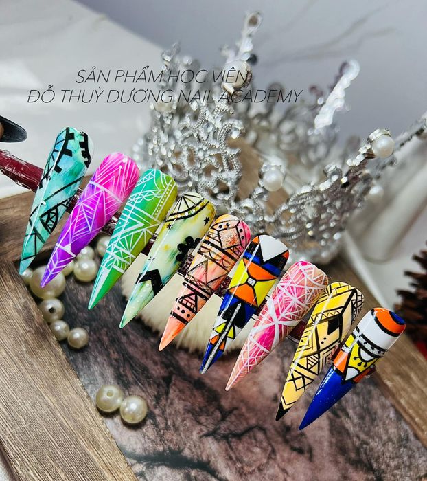 Hình ảnh sản phẩm của học viên Đỗ Thuỳ Dương Nail Art 1