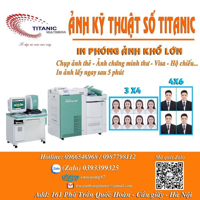 Tiệm Chụp Ảnh Kỹ Thuật Số Titanic Ảnh 2
