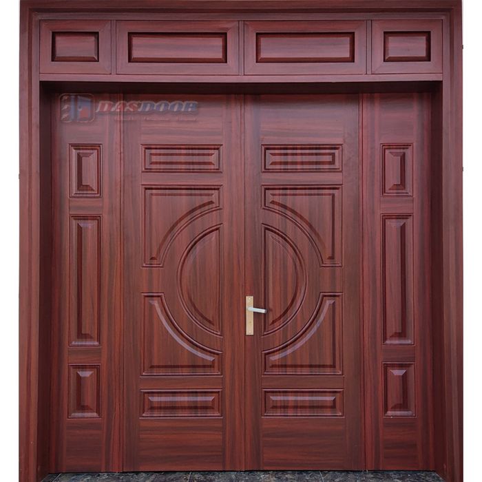 Ảnh cửa thép vân gỗ Dasdoor 1