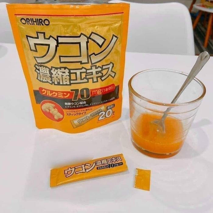 Tinh bột nghệ giải rượu Orihiro Nhật Bản hình 1
