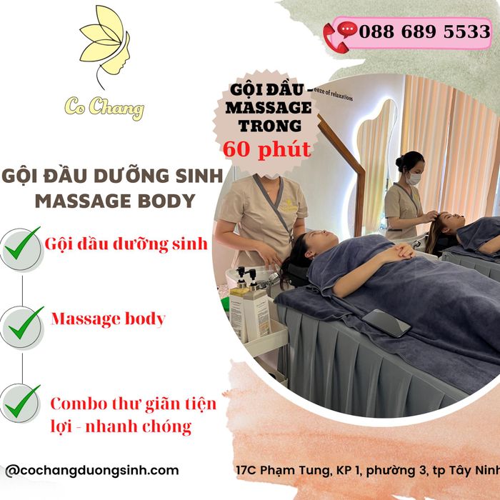 Dịch vụ nổi bật tại spa Dưỡng sinh Cô Chang hình 2