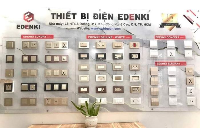 Hình ảnh thiết bị điện EDENKI 2