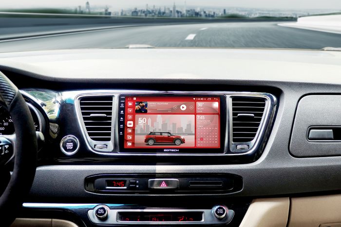 Hình ảnh màn hình ô tô Gotech 2