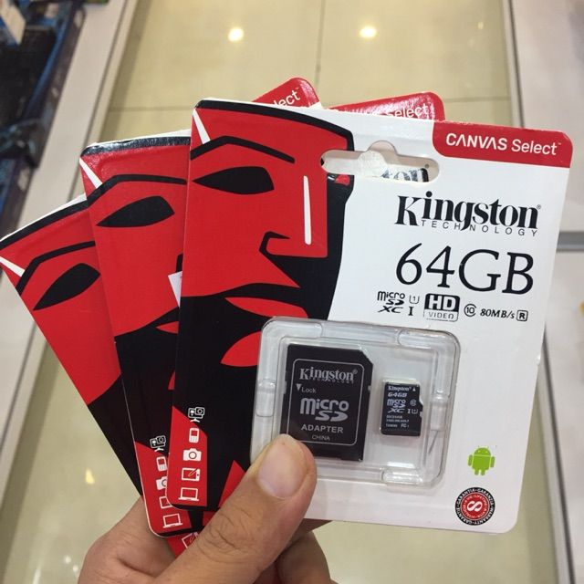 Thẻ nhớ Kingston phiên bản 1