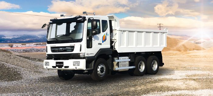 Hình ảnh xe ben Daewoo 2
