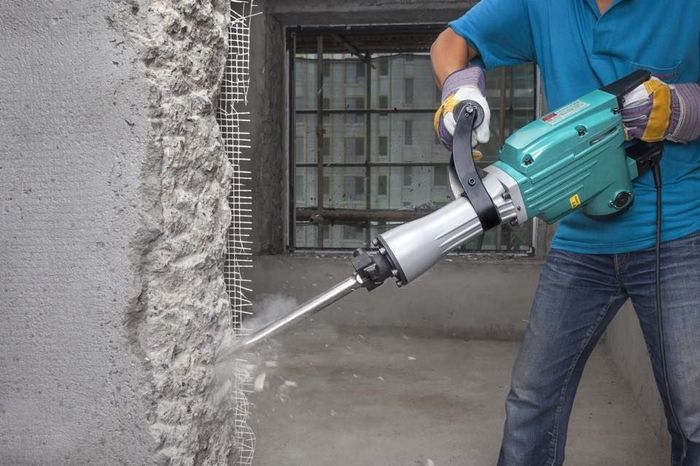 Máy đục bê tông DCA hình 2