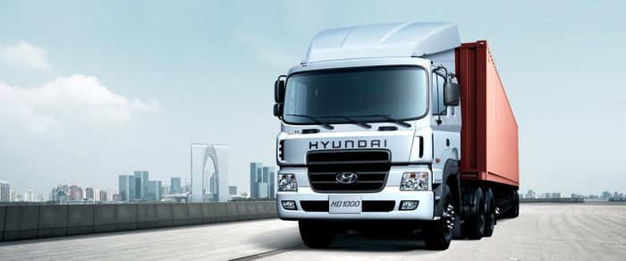 Hình ảnh xe đầu kéo Hyundai số 1