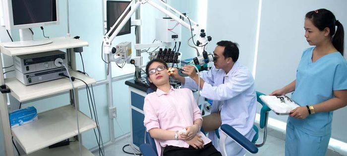 Hình ảnh phòng khám tai mũi họng - Bệnh viện Đại học Y dược TP. Hồ Chí Minh - Cơ sở 1