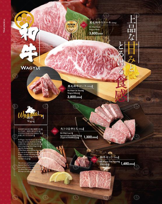 Hình ảnh thực đơn nhà hàng 2