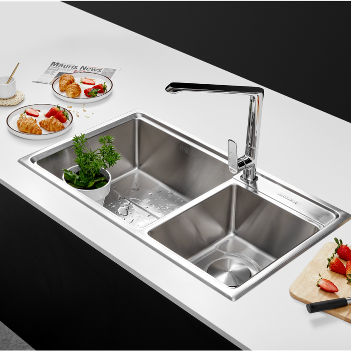 Ảnh chậu rửa chén Malloca 1