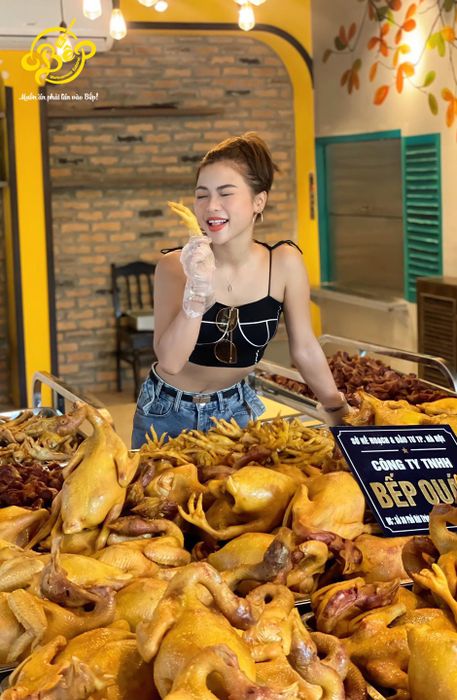 Ảnh gà ủ muối thảo mộc Bếp Quán 2