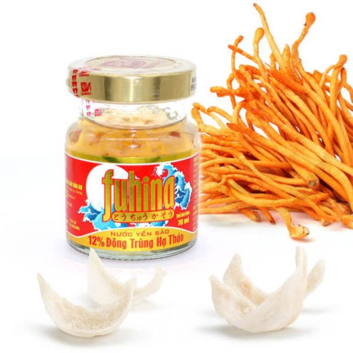 Tổ yến sào Đông Trùng Hạ Thảo FUHINA hình ảnh 2