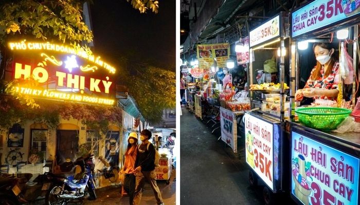 Hình ảnh của chợ ẩm thực Hồ Thị Kỷ 1
