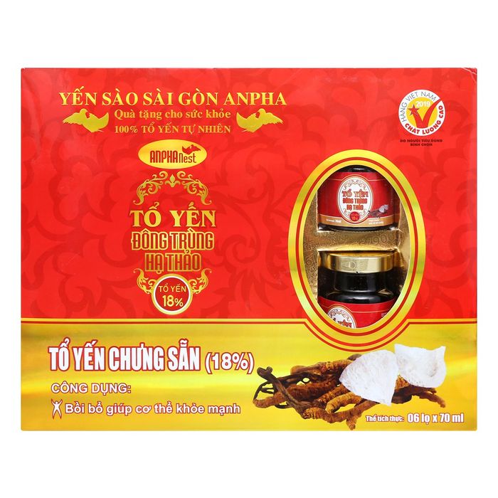 Hình ảnh Yến sào chưng đông trùng hạ thảo Sài Gòn Anpha 1