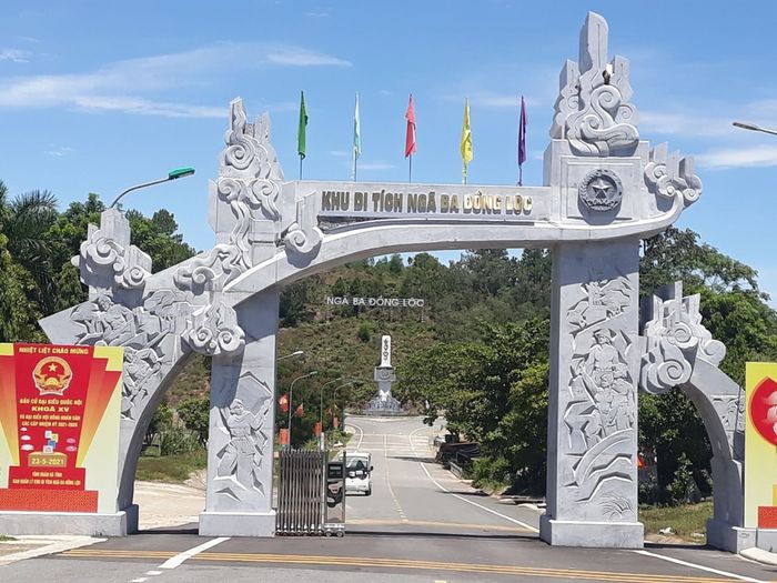 Ảnh khu di tích Ngã ba Đồng Lộc 1