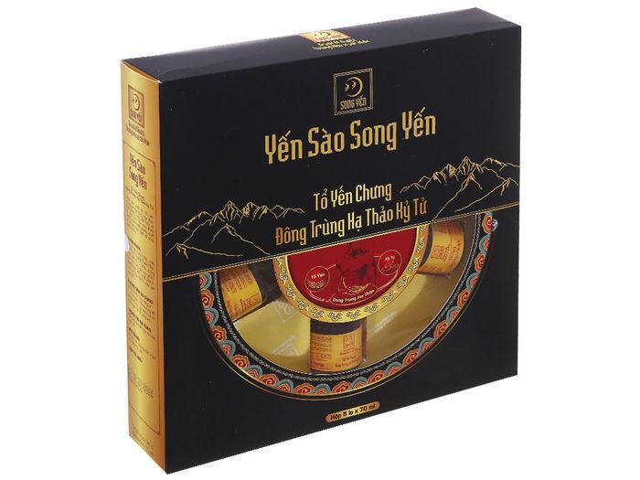 Tổ yến chưng Đông Trùng Hạ Thảo Kỷ Tử Song Yến hình ảnh 1