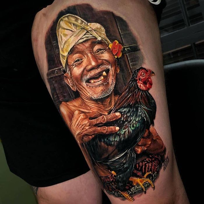 Tattoo Thuỷ Mộc hình 1