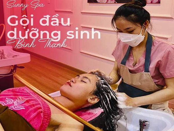 Hình ảnh gội đầu dưỡng sinh tại Sunny Spa 2