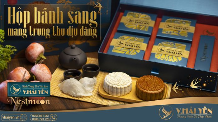 Bánh Trung Thu Yến sào V.Hải Yến - Hình ảnh 1
