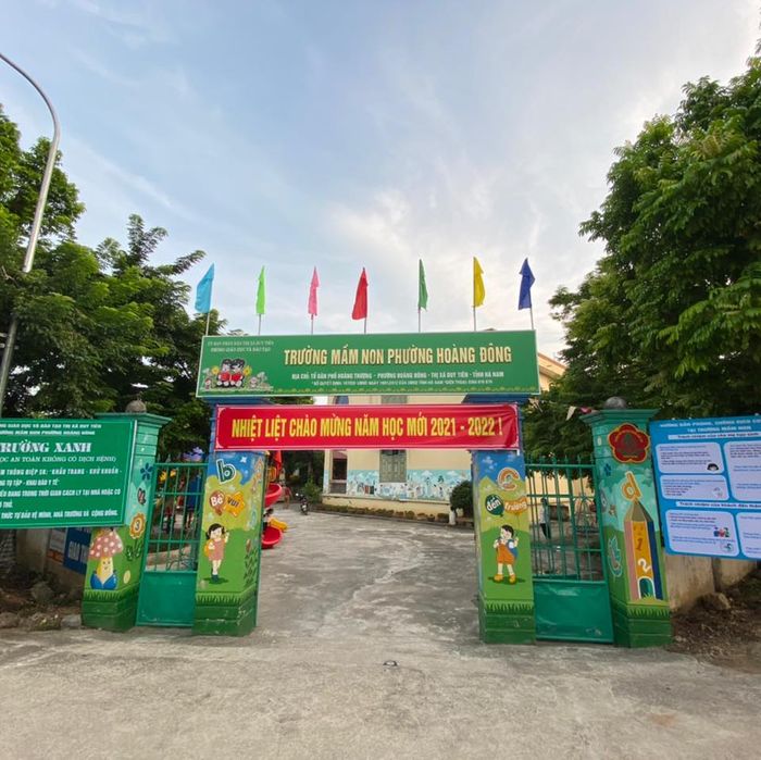Trường Mầm Non Phường Hoàng Đông - Hình ảnh 1