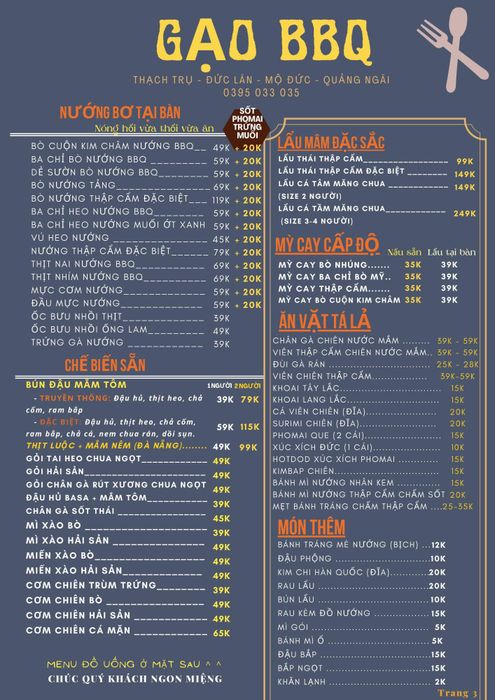 Hình ảnh 2 của GẠO BBQ & Trà Sữa