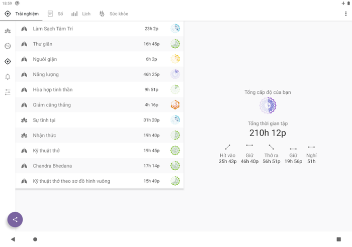 Ảnh 2 của ứng dụng Prana Breath