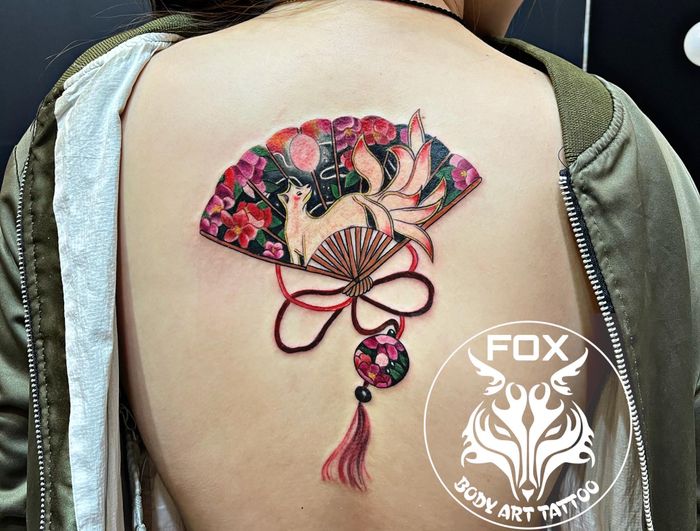 Hình xăm Fox Body Art Tattoo số 2