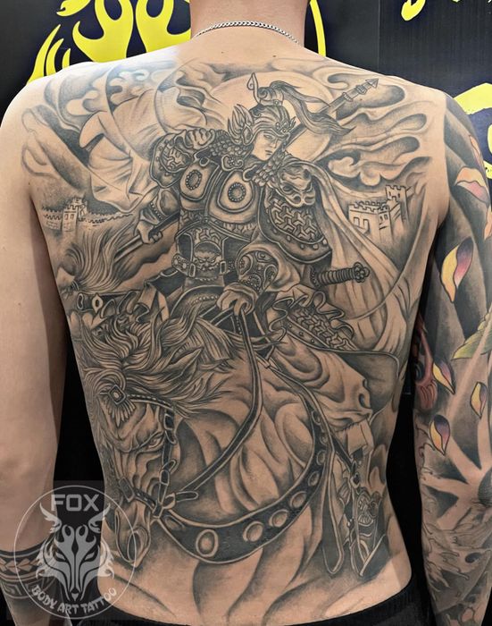 Hình xăm Fox Body Art Tattoo số 1