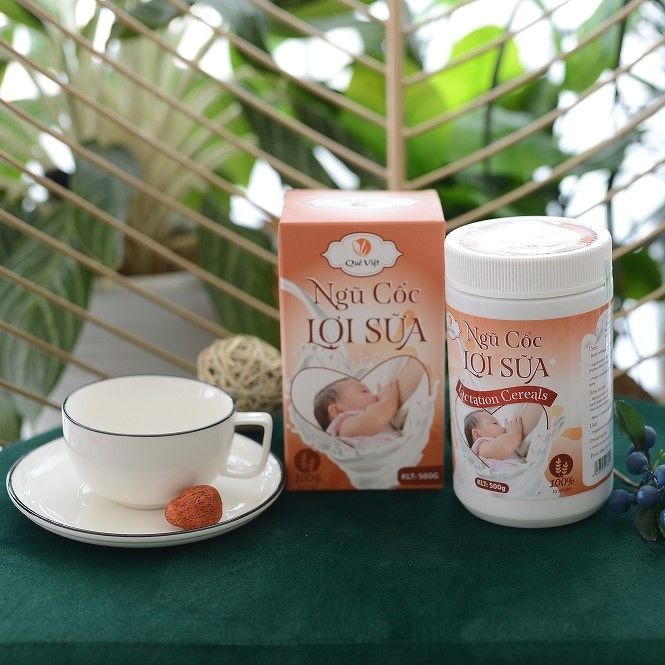 Ảnh ngũ cốc lợi sữa Quê Việt 1