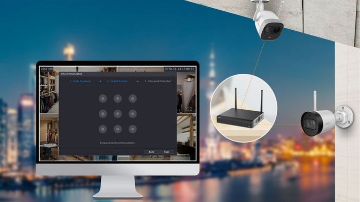 Kiểm tra thiết bị đầu thu NVR và NVR chính
