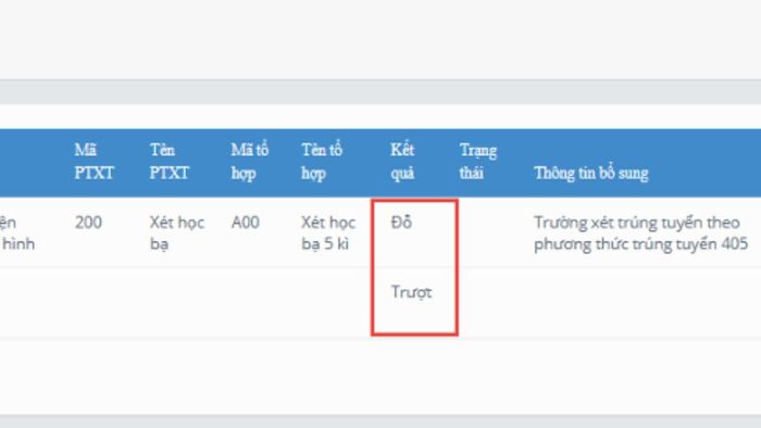 Hướng dẫn xác nhận nhập học trực tuyến bước 2