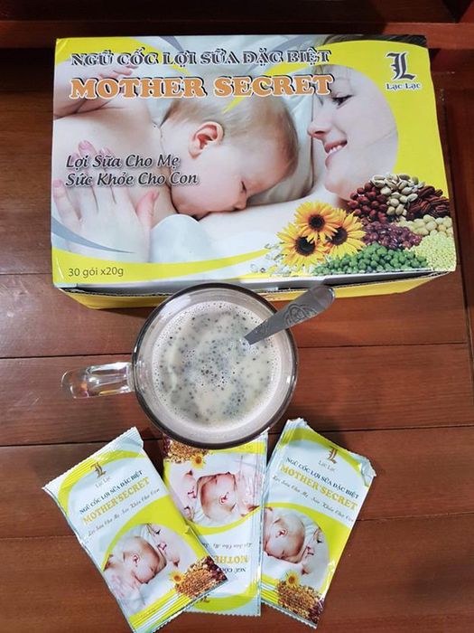 Ảnh ngũ cốc lợi sữa Lạc Lạc 1