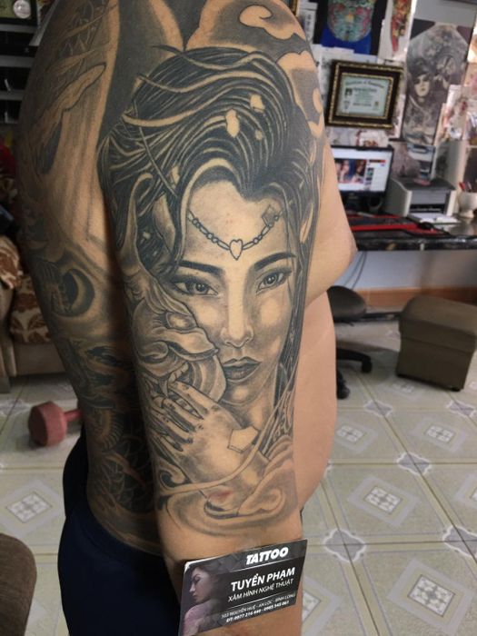 Hình ảnh Tattoo Tuyển Phạm 2