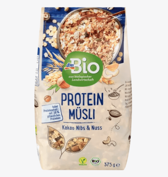 Ngũ cốc hữu cơ ăn liền Bio Protein Musli - Hình ảnh 1