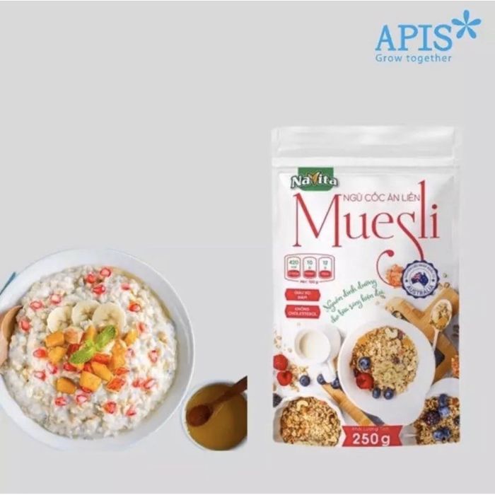 Ngũ cốc ăn liền Navita Muesli - Hình ảnh 1