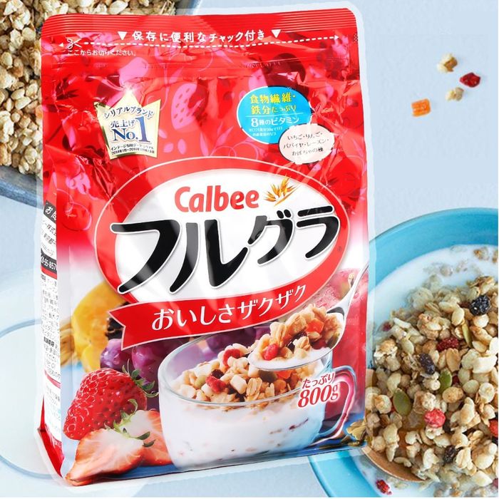 Ngũ cốc trái cây Calbee - Hình ảnh 1