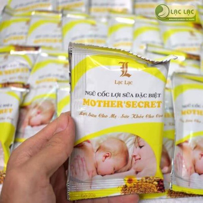 Ảnh ngũ cốc lợi sữa Lạc Lạc 2