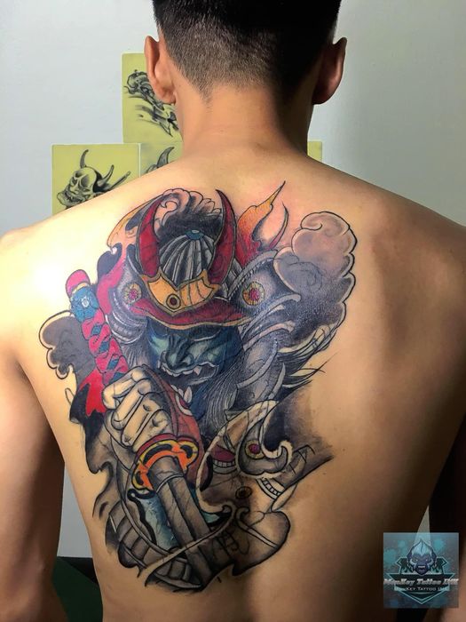 Hình xăm Monkey Tattoo số 2